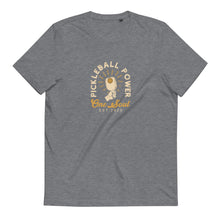 Load image into Gallery viewer, Pickleball Power - Unisex Organic Cotton T-Shirt
