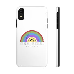 One Soul Pickleball Rainbow - Case Mate Tough Phone Cases - 13 Phone Models
