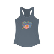 Load image into Gallery viewer, One Soul Pickleball Pink Love Paddle - Women&#39;s Ideal Racerback Tank
