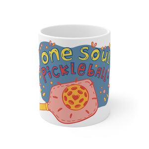 One Soul Pickle Ball - Mug 11oz
