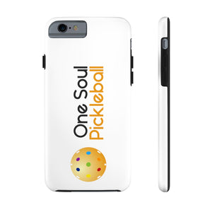 One Soul Pickleball Logo - Case Mate Tough Phone Cases - 13 Phone Models