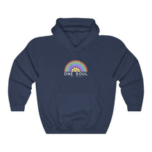 Load image into Gallery viewer, Rainbow, One Soul - Unisex Heavy Blend™ Hooded Sweatshirt - One Soul

