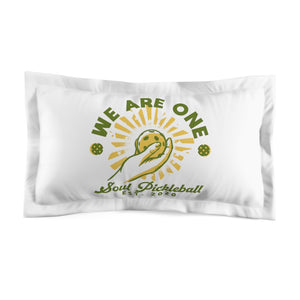 We Are One Soul Pickleball - Microfiber Pillow Sham