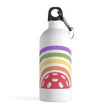 Load image into Gallery viewer, Rainbow Pickleball - Stainless Steel Water Bottle - One Soul Pickleball
