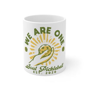 We Are One Soul Pickleball Coffee Mug 11oz