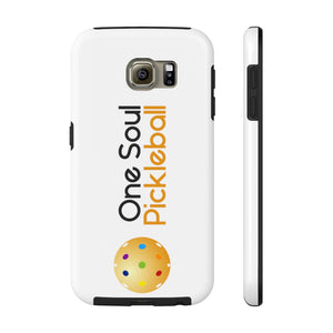 One Soul Pickleball Logo - Case Mate Tough Phone Cases - 13 Phone Models