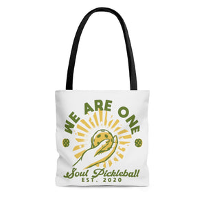 We Are One Soul Pickleball - AOP Tote Bag