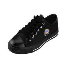 Load image into Gallery viewer, Rainbow, One Soul Black/Black Pickleball Women&#39;s Sneakers
