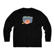 Load image into Gallery viewer, One Soul Pickleball Pink Love Paddle - Men&#39;s Long Sleeve Moisture Absorbing Tee
