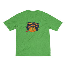 Load image into Gallery viewer, Men&#39;s One Soul Pickle Ball Paddle - Classic Heather Dri-Fit Tee

