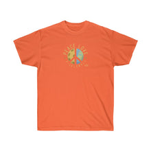 Load image into Gallery viewer, Peace, Love, Pickleball - Unisex 100% Ultra Cotton Tee - One Soul Pickleball
