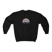 Load image into Gallery viewer, Rainbow, One Soul - Unisex Heavy Blend™ Crewneck Sweatshirt

