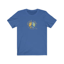 Load image into Gallery viewer, Peace, Love, Pickleball - Unisex Jersey Short Sleeve Tee - One Soul
