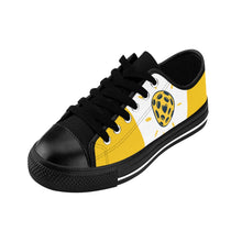 Load image into Gallery viewer, Love Black/Yellow Pickleball Women&#39;s Sneakers
