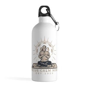 Focus Calm Mind - Stainless Steel Water Bottle - One Soul Pickleball