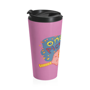 Stainless Steel Travel Mug - One Soul Pink Paddle