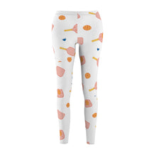 Load image into Gallery viewer, Orange Paddle - Women&#39;s Cut &amp; Sew Casual Leggings
