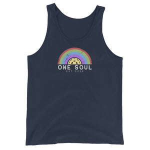 Rainbow, One Soul - Unisex Tank Top
