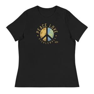 Peace Love Pickleball - Women's Relaxed T-Shirt - One Soul