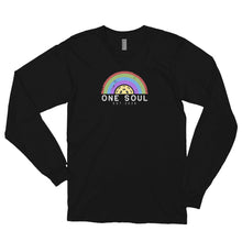 Load image into Gallery viewer, Rainbow, One Soul Unisex - Long sleeve t-shirt
