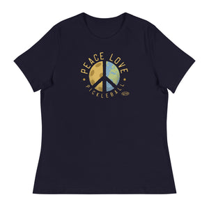 Peace Love Pickleball - Women's Relaxed T-Shirt - One Soul