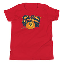 Load image into Gallery viewer, Love Orange Paddle - One Soul Pickle Ball - Youth Short Sleeve T-Shirt

