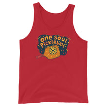 Load image into Gallery viewer, Love Orange Paddle - Unisex Tank Top - One Soul Pickleball
