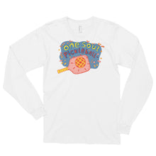 Load image into Gallery viewer, One Soul Pickleball - Love Pink Paddle- Unisex Long Sleeve T-Shirt
