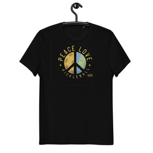 Peace Love Pickleball - Unisex Organic Cotton T-Shirt - One Soul