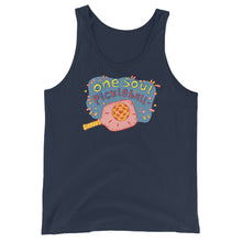 Load image into Gallery viewer, Love Pink Paddle - Unisex Tank Top - One Soul Pickleball
